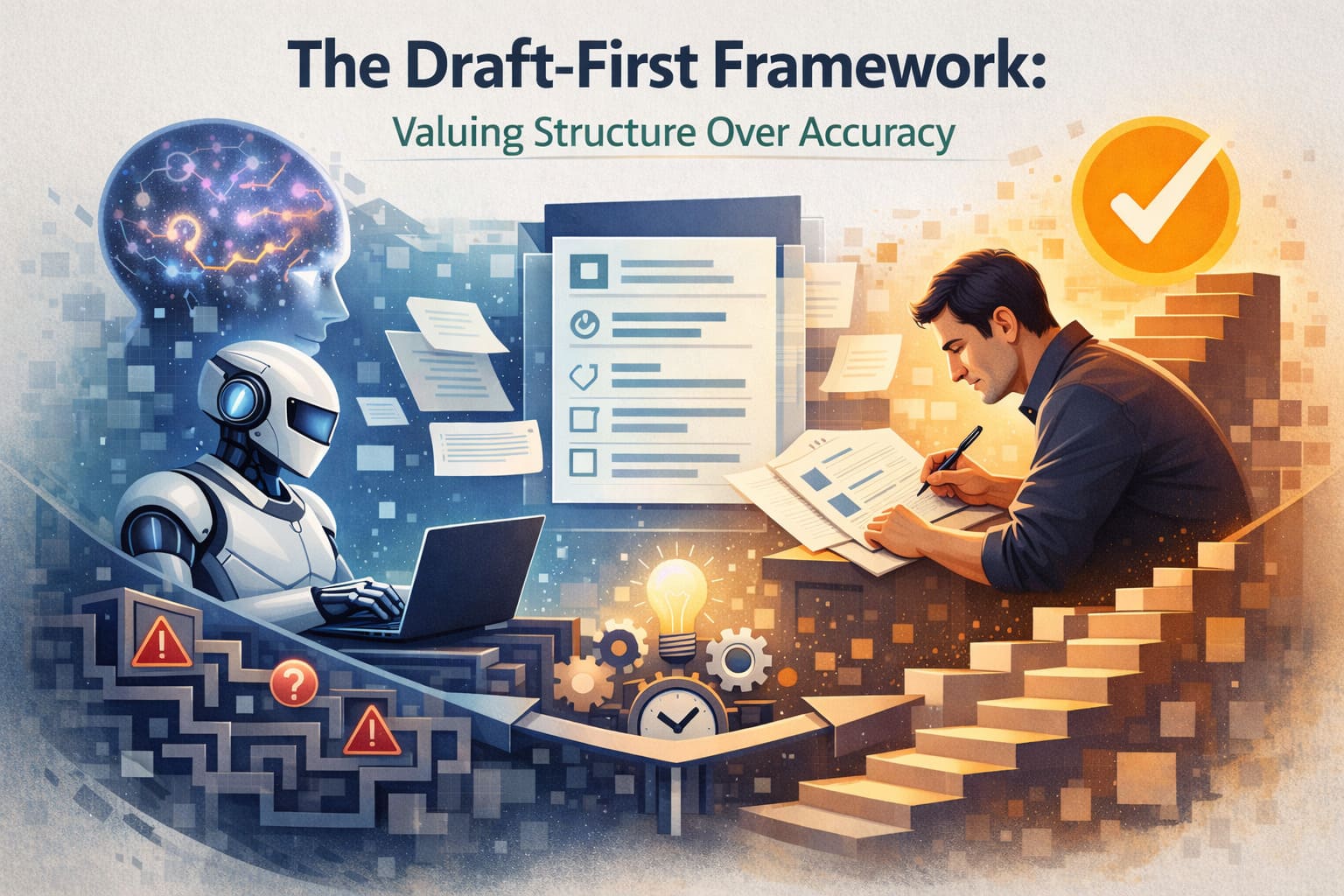 The Draft-First Framework: Valuing Structure Over Accuracy