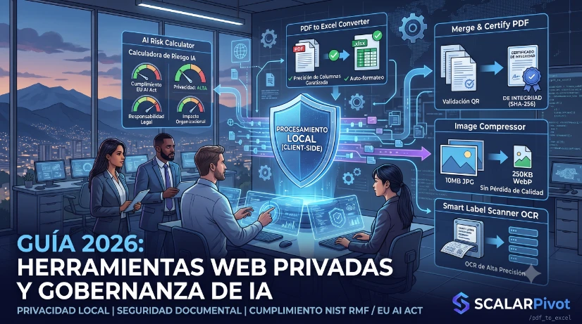Herramientas Web Privadas y Gobernanza de IA: Guía 2026